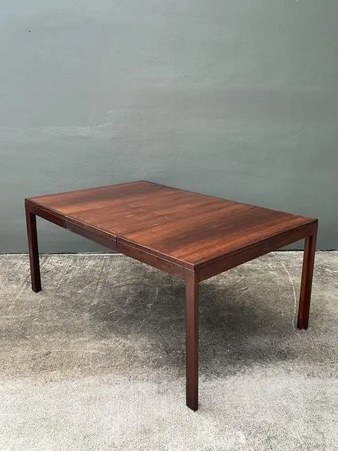 Vintage MCM Extendable Teak Dining Table - Back view