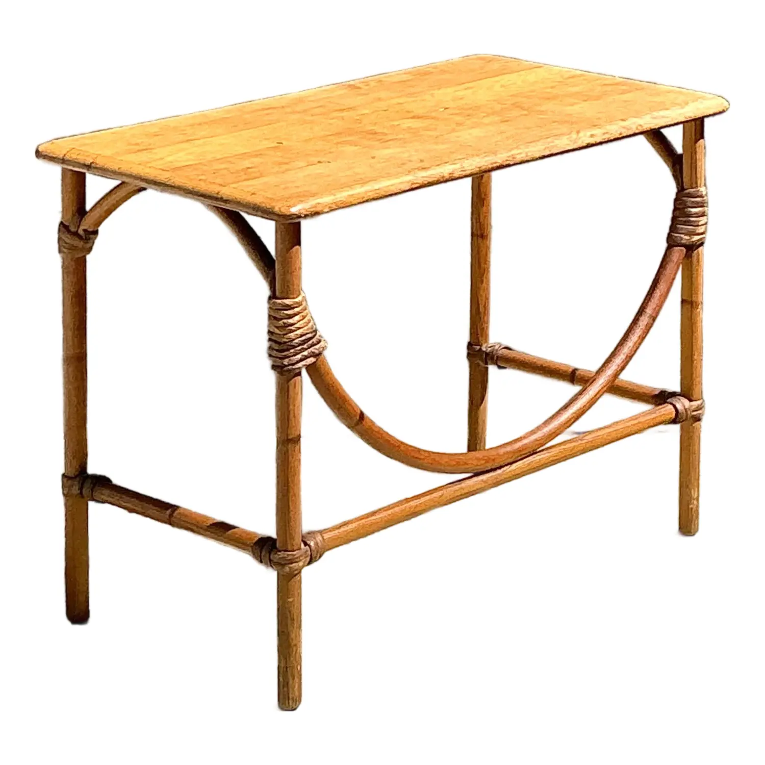 Vintage MCM Heywood Wakefield Wide Table