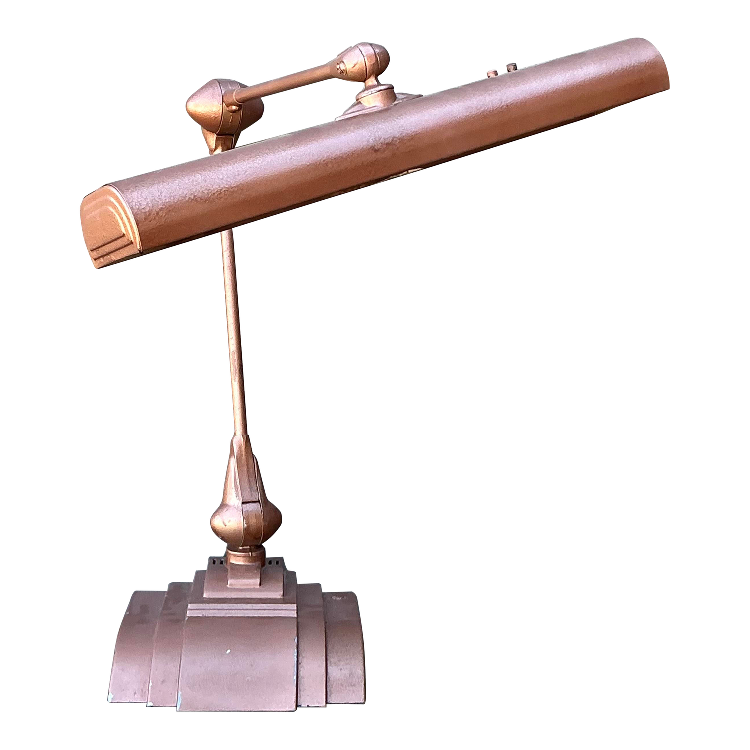 Vintage MCM Industrial Flexo Lamp - Side view