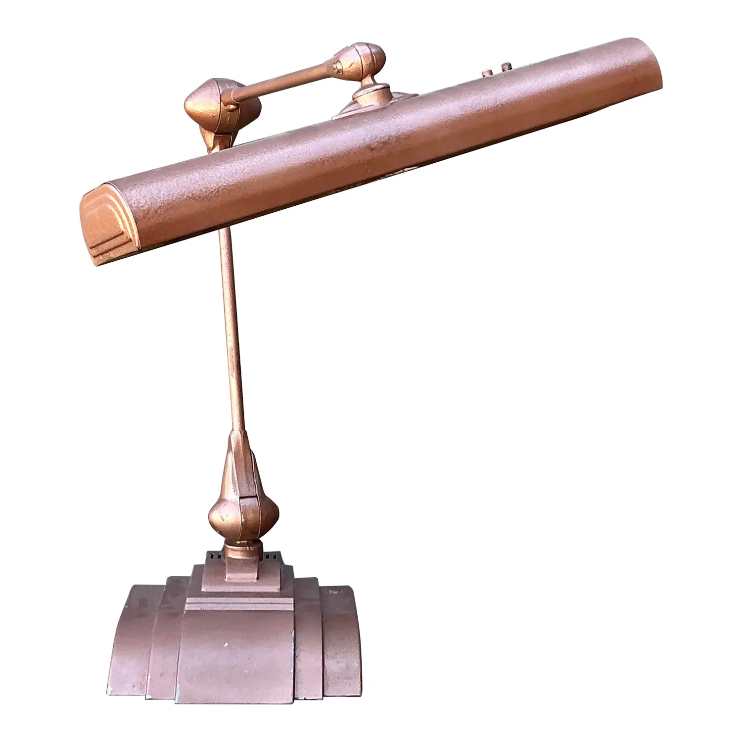 Vintage MCM Industrial Flexo Lamp - Detail view