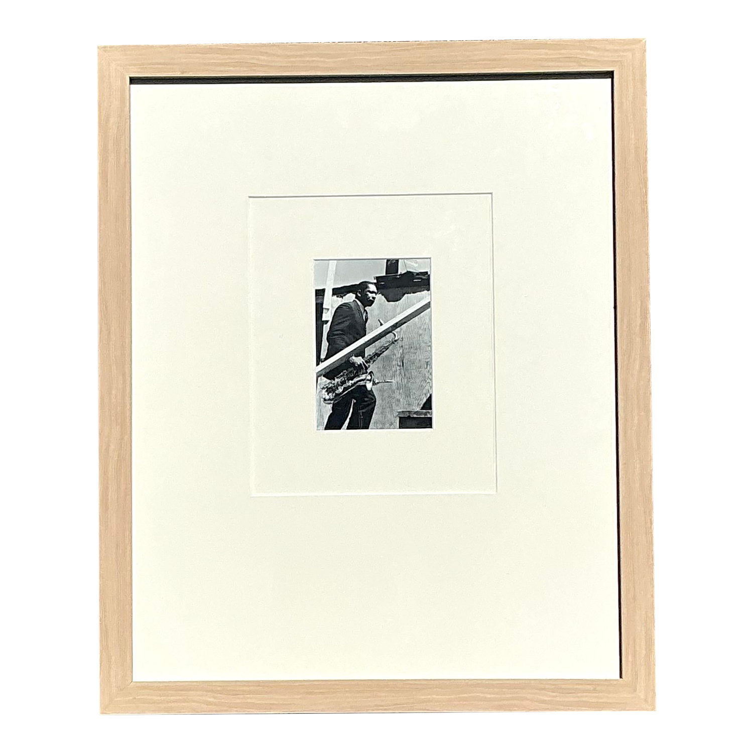Vintage MCM Original Tour a Photograph of John Coltrane