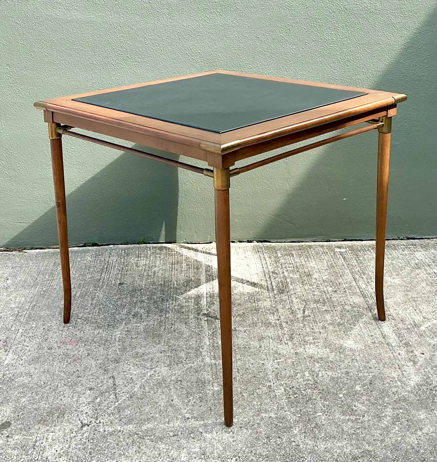 Vintage MCM Reversible Top Game Table - Top view