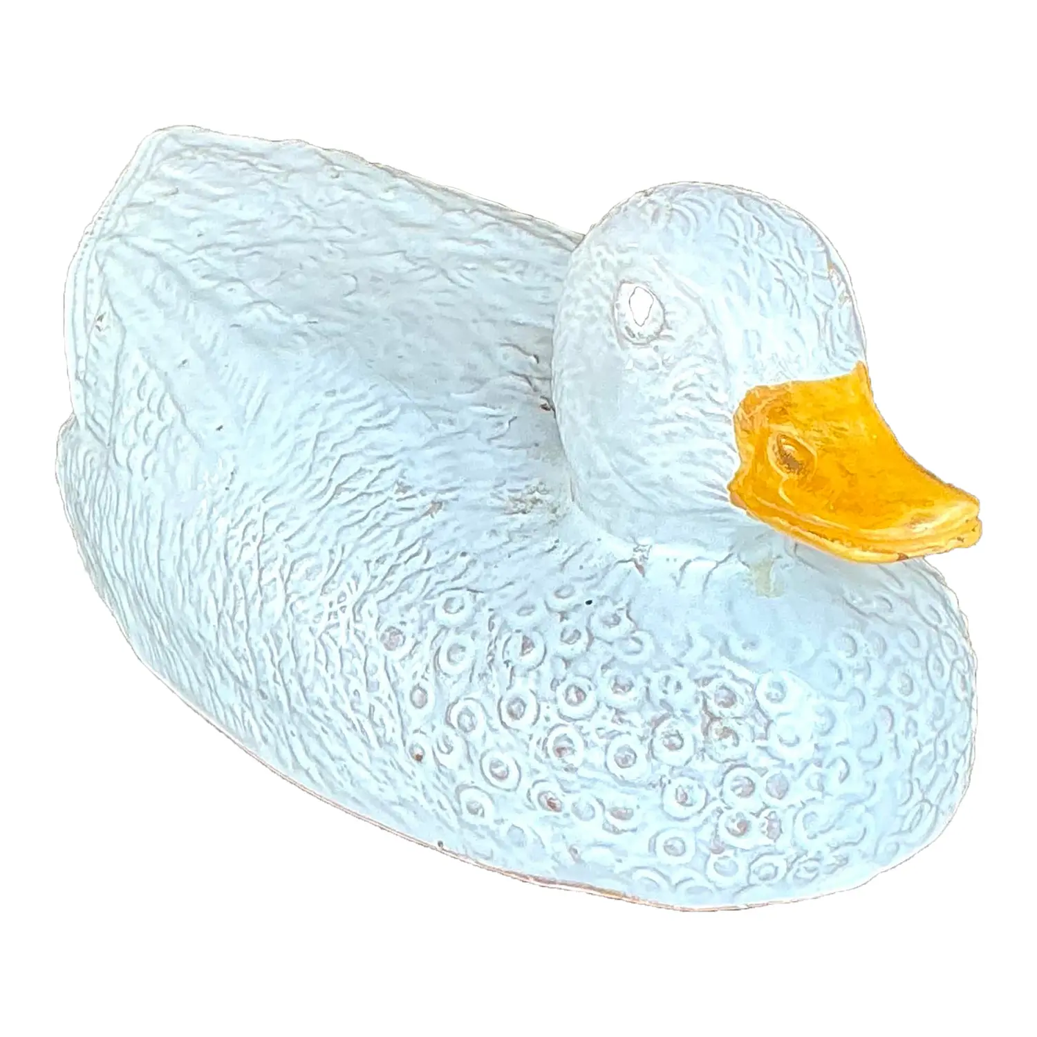 Vintage Mid-Century Modern Raymor Glazed Ceramic Duck