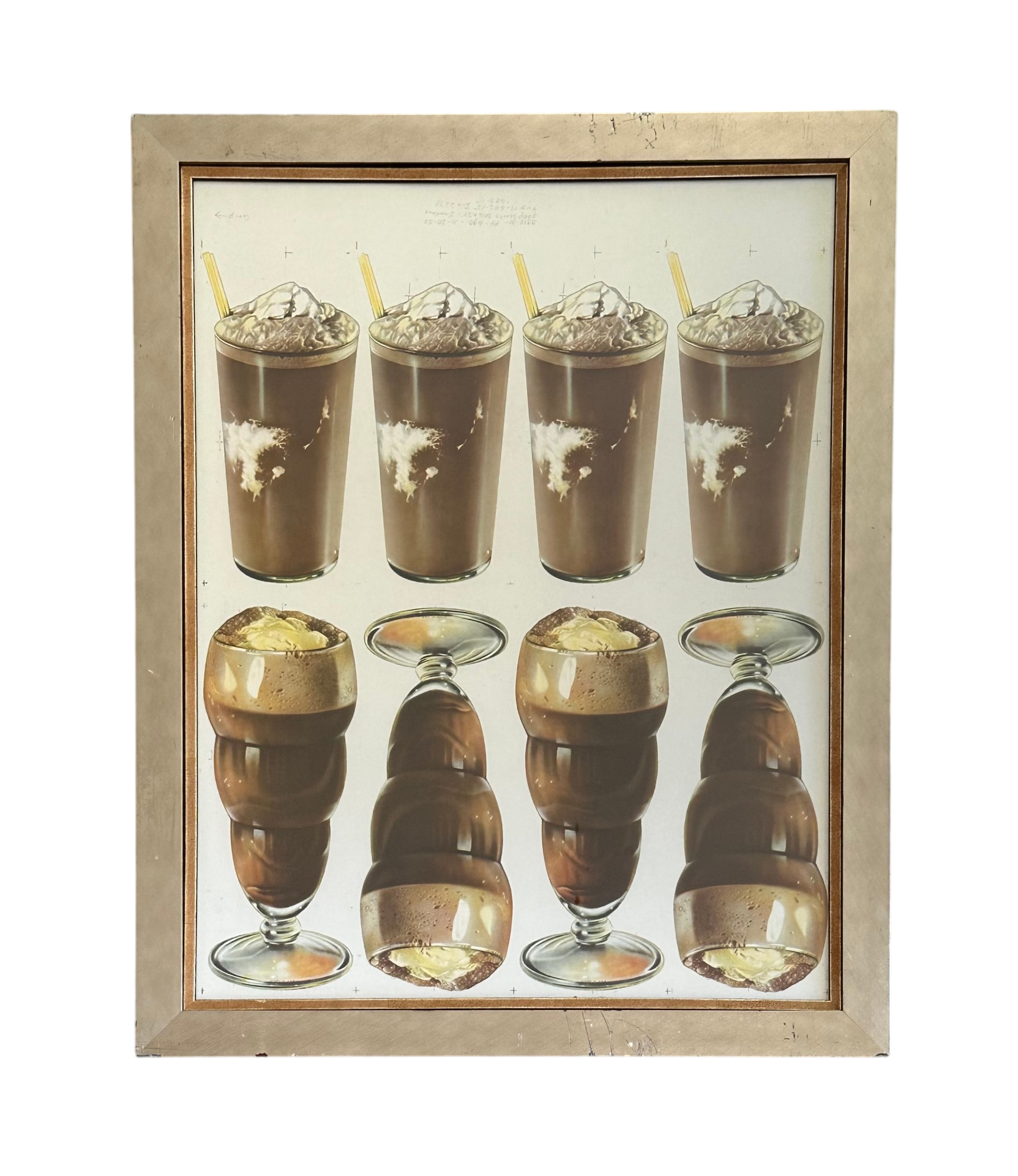Vintage Mid Century Root Beer Float Print