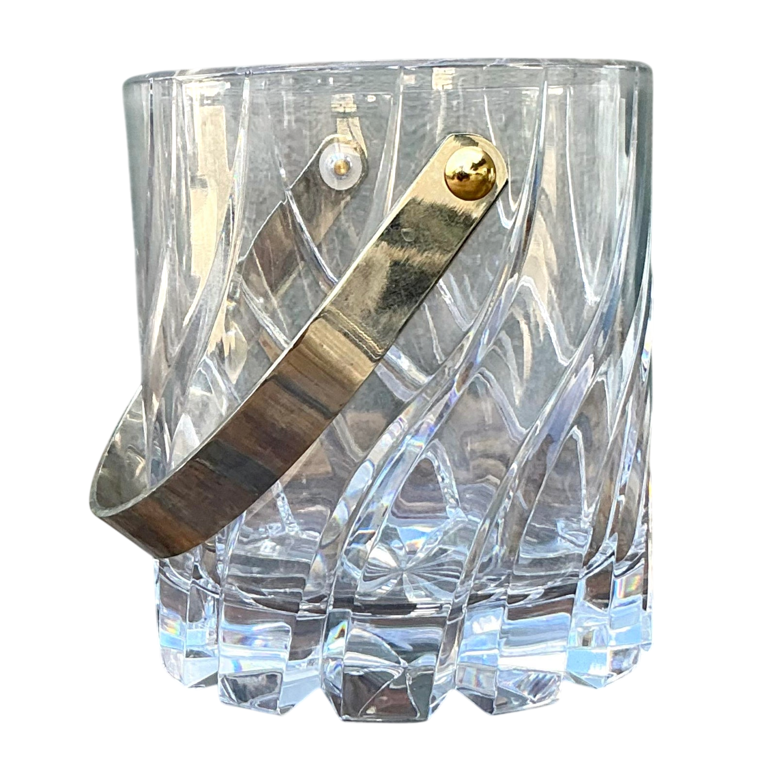 Vintage Mikasa “Olympus” Cut Crystal Ice Bucket