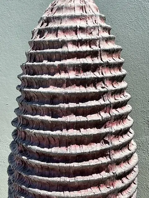 Vintage Monumental Abstract Sculpture - Top view