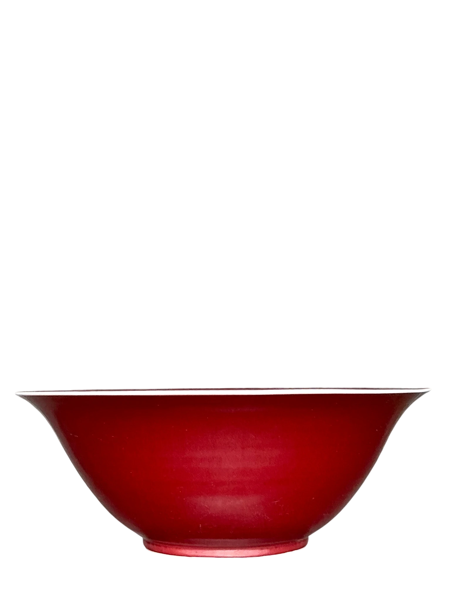 Vintage Monumental Boho Sang De Bouf Bowl - Detail view