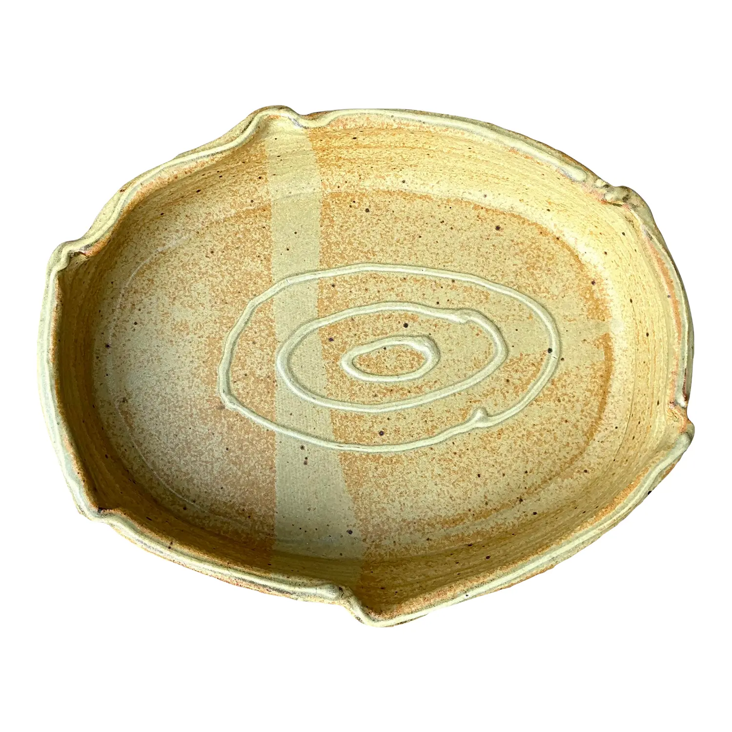 Vintage Original Crimped Edge Serving Platter