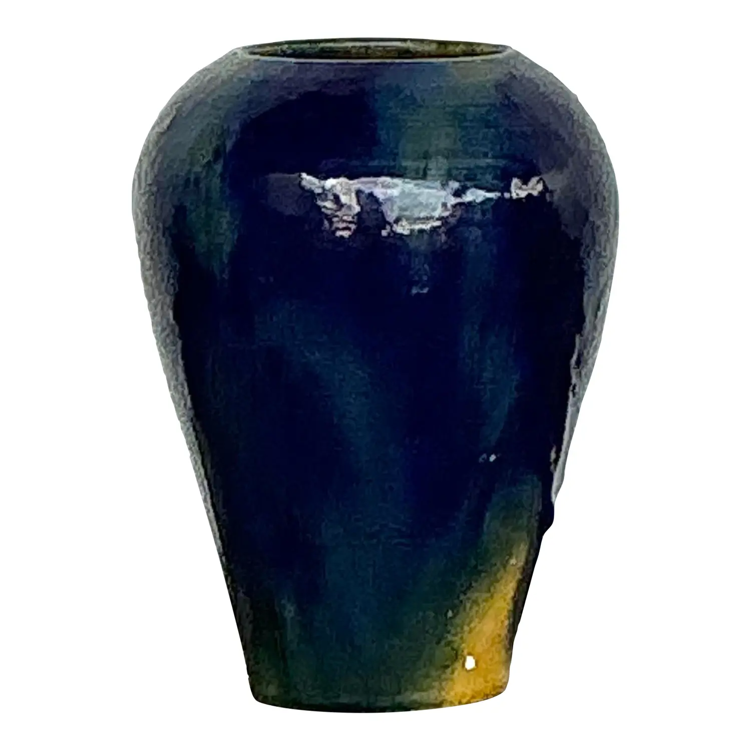 Vintage Original Glazed Ceramic Vase