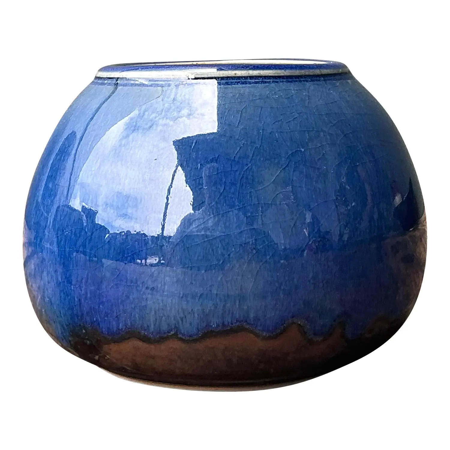 Vintage Original Glazed Studio Pottery Bowl