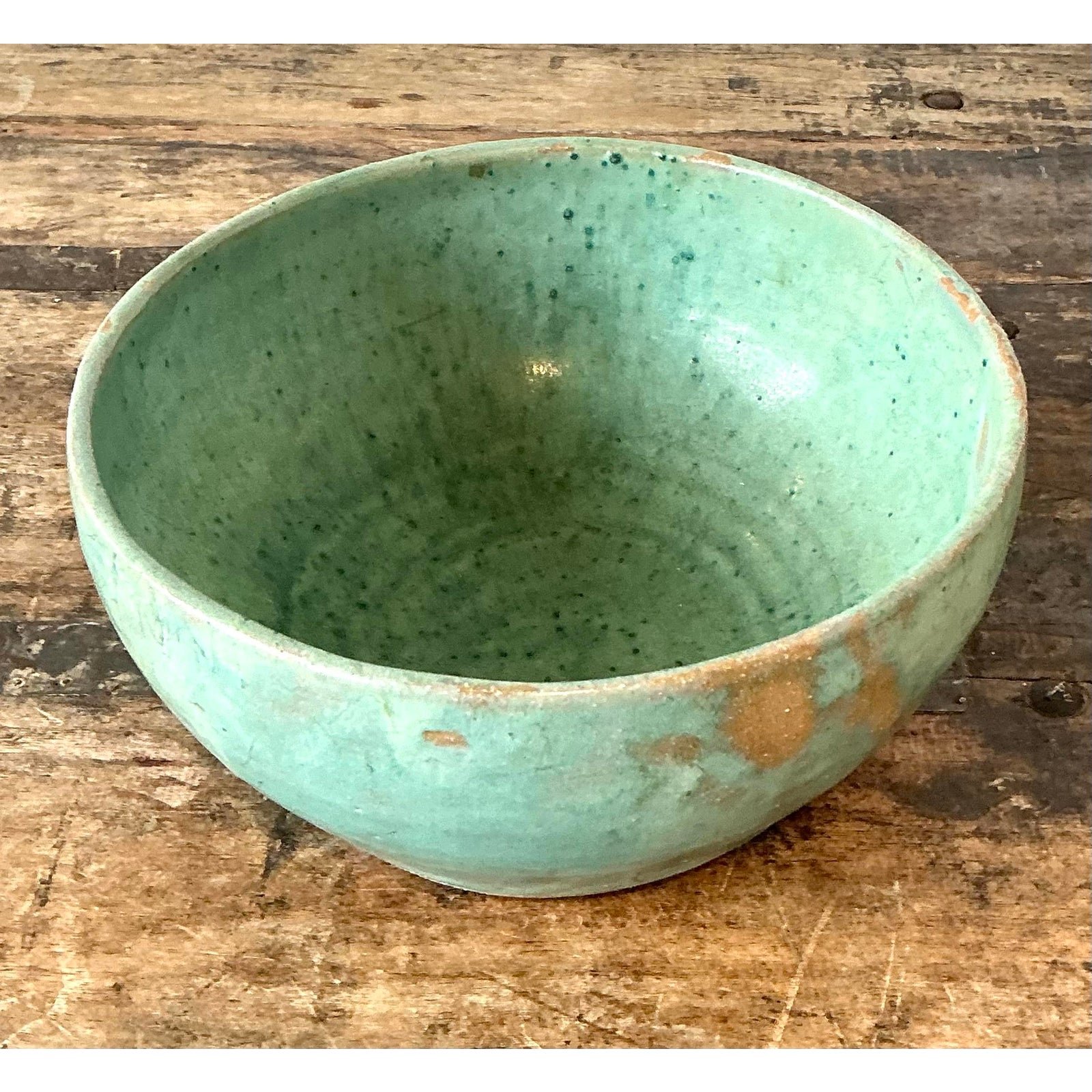 Vintage Original Studio Pottery Bowl - Back view