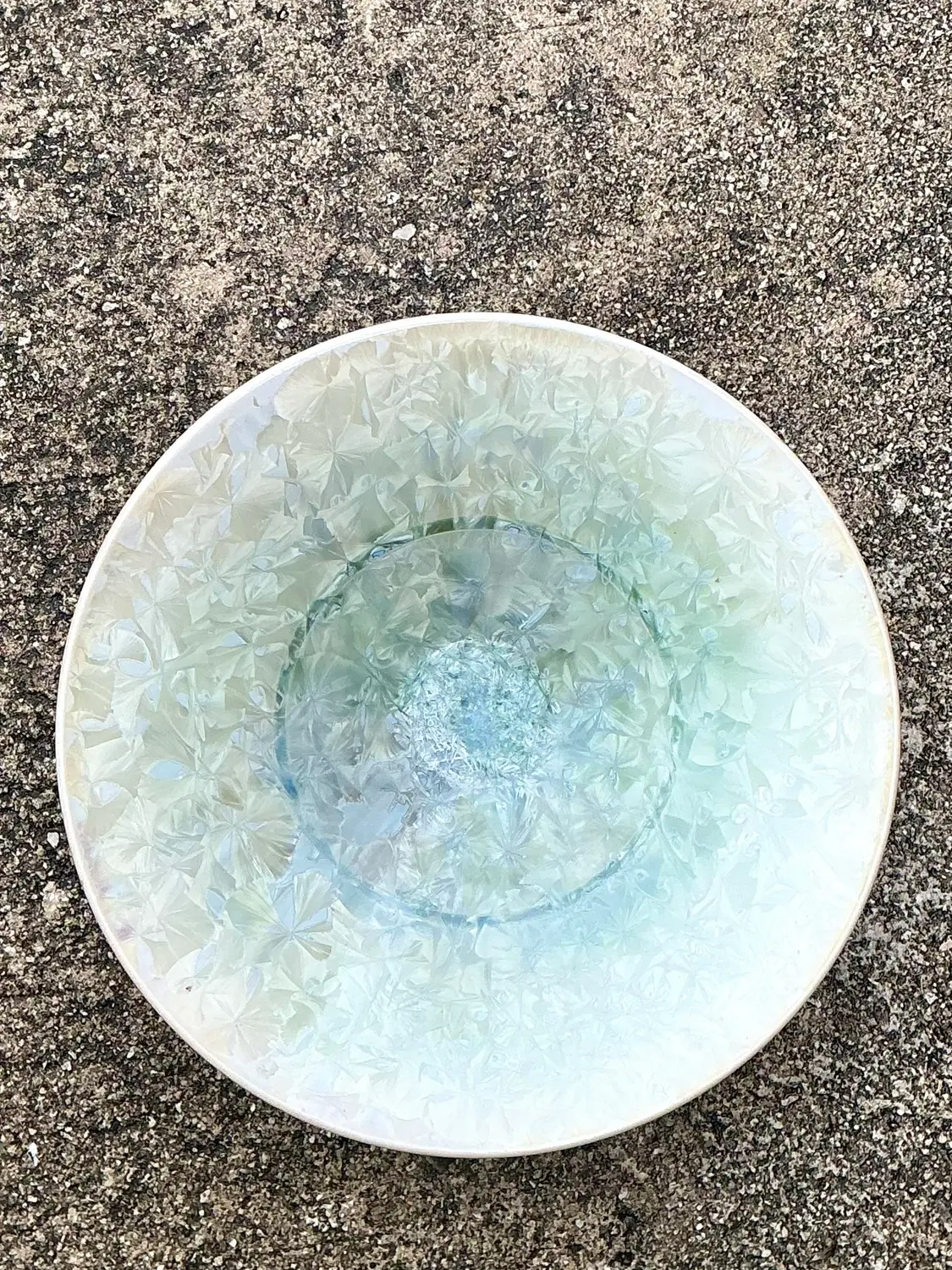 Vintage Original Studio Pottery Bowl - Detail view