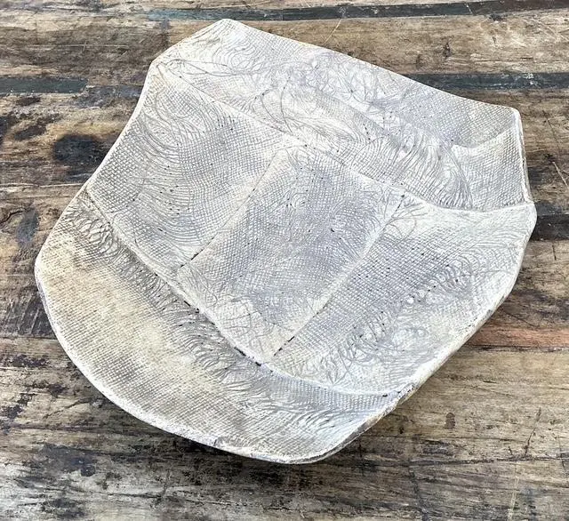 Vintage Original Studio Pottery Bowl - Top view