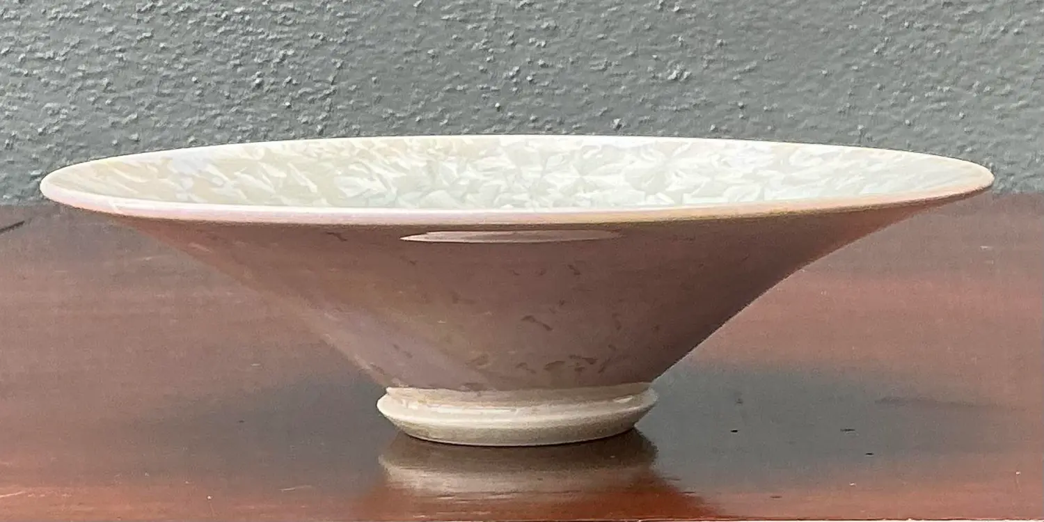 Vintage Original Studio Pottery Bowl - Top view