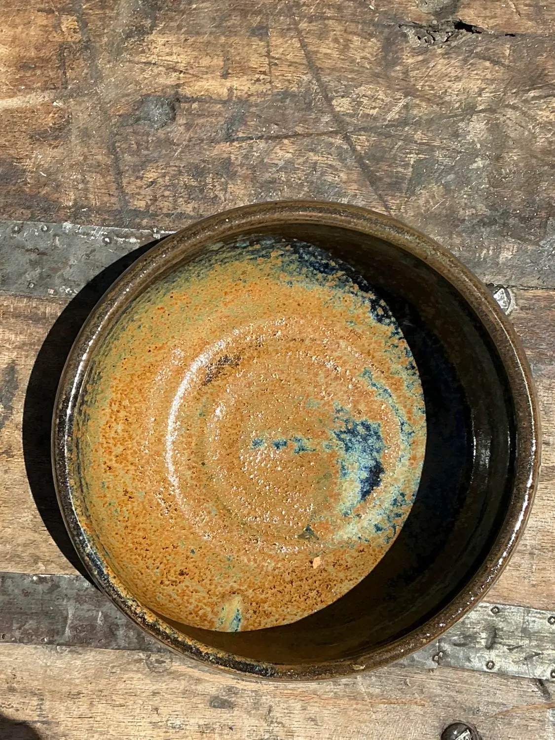 Vintage Original Studio Pottery Bowl - Back view