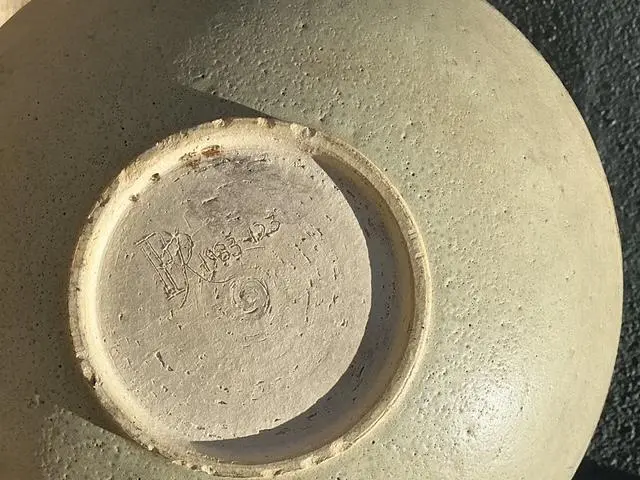 Vintage Original Studio Pottery Bowl - Side view