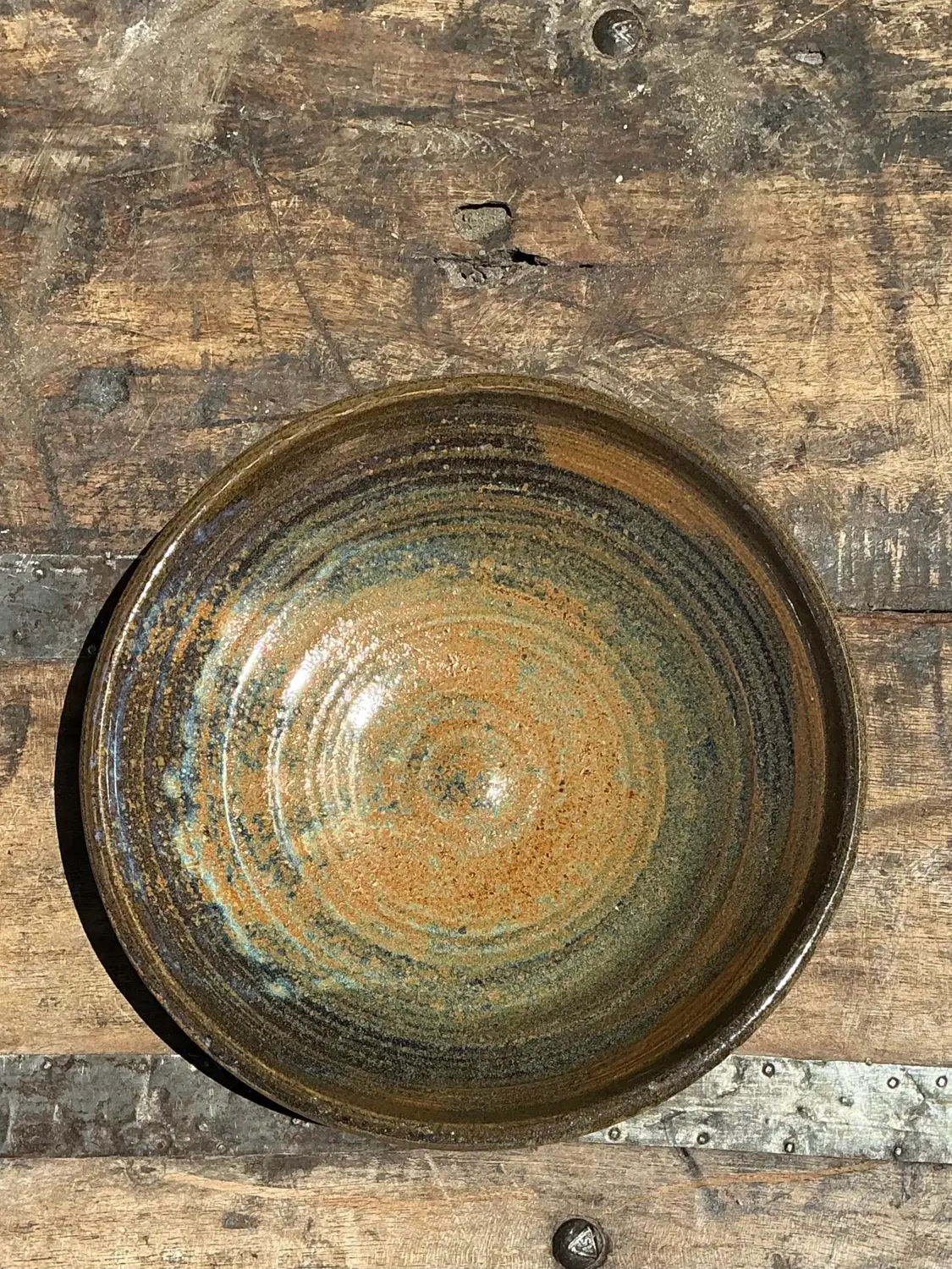 Vintage Original Studio Pottery Bowl - Detail view