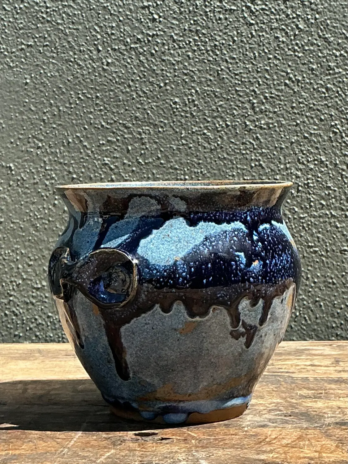Vintage Original Studio Pottery Cache Pot