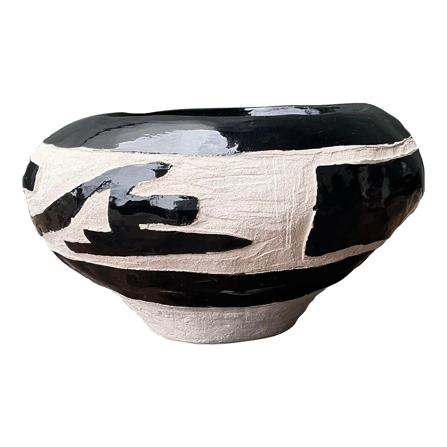 Vintage Original Studio Pottery Coil Vase