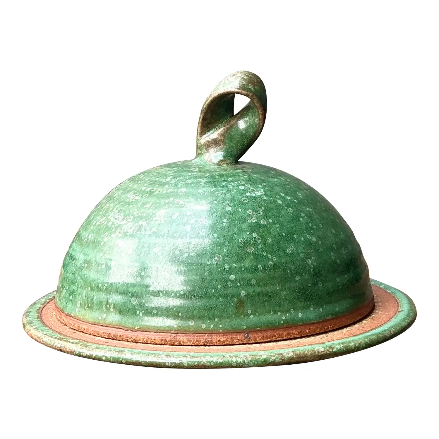Vintage Original Studio Pottery Lidded Serving Dish