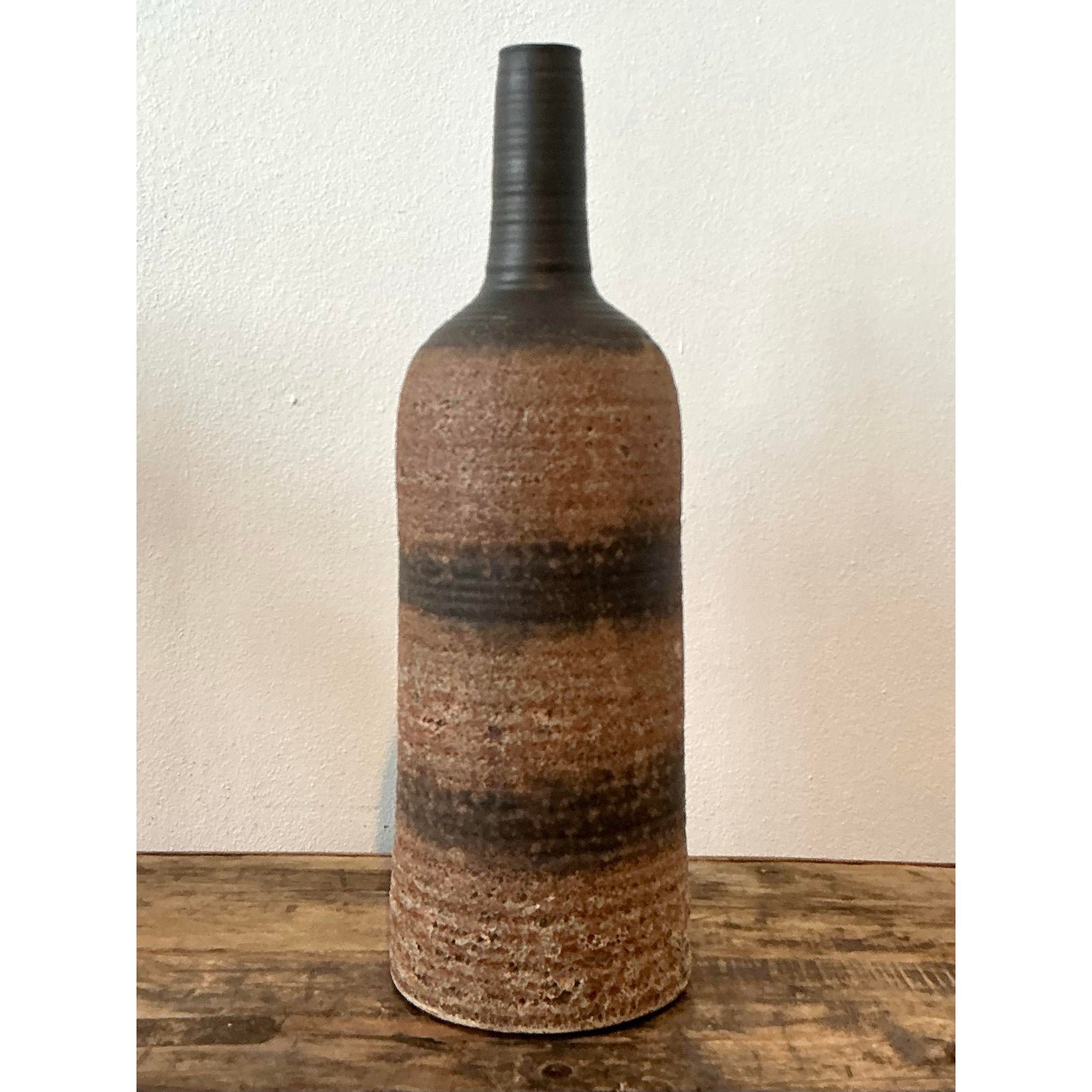 Vintage Original Studio Pottery Vase - Detail view