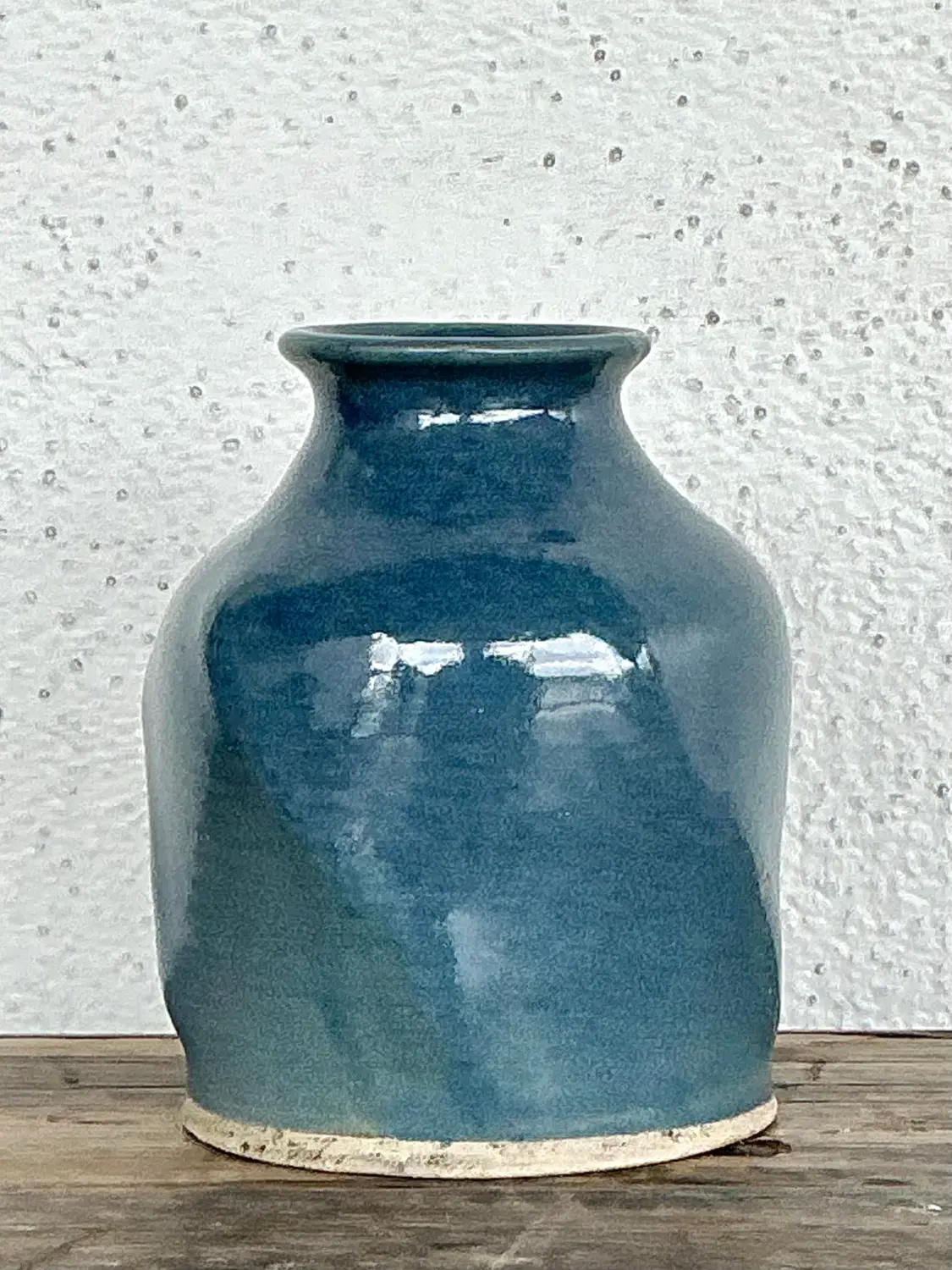 Vintage Original Studio Pottery Vase - Top view