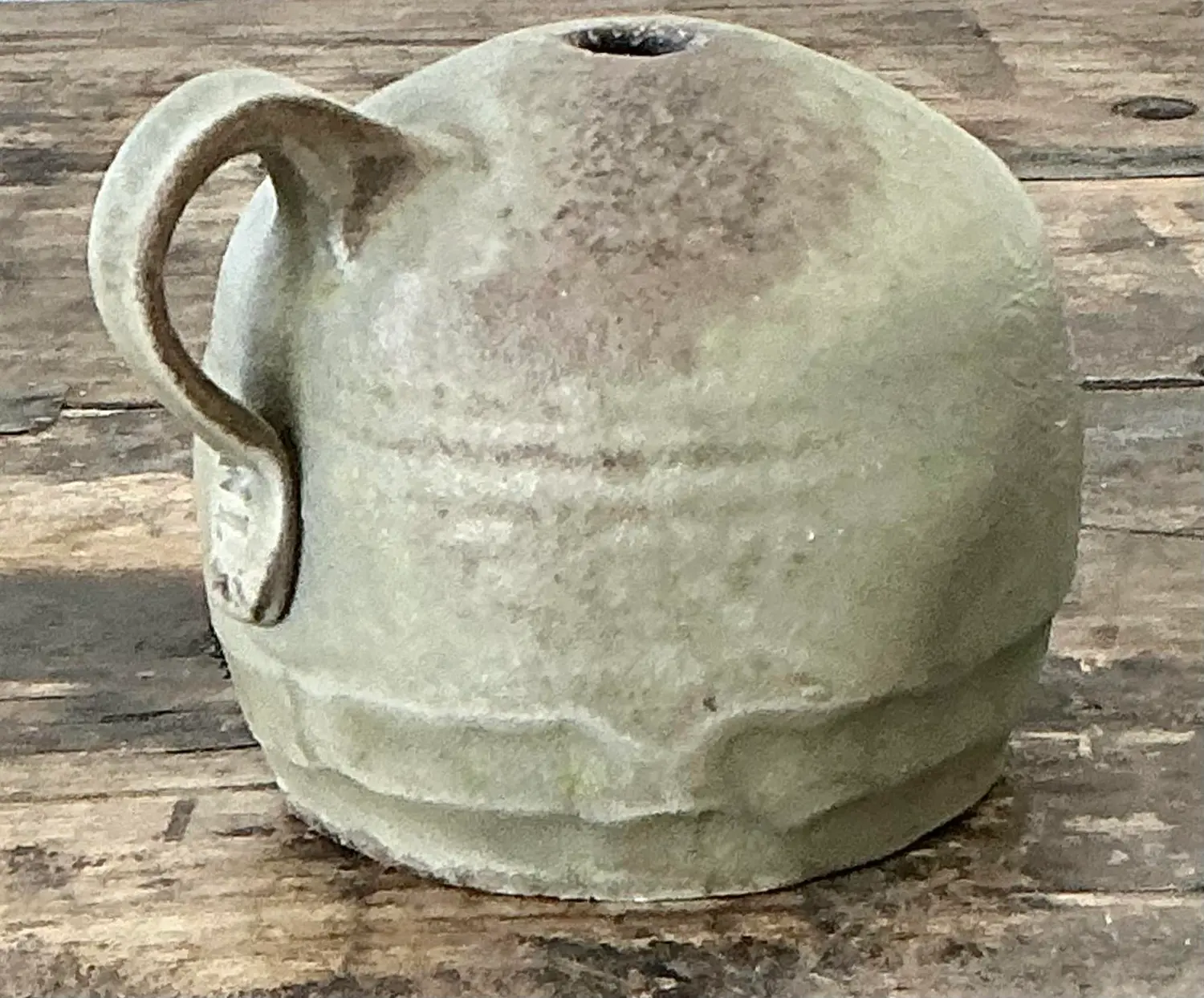 Vintage Original Studio Pottery Vase - Side view
