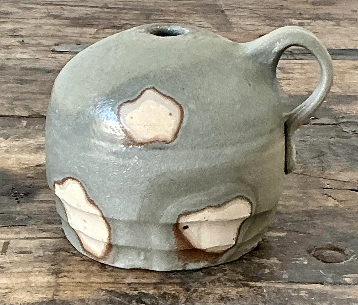 Vintage Original Studio Pottery Vase - Detail view