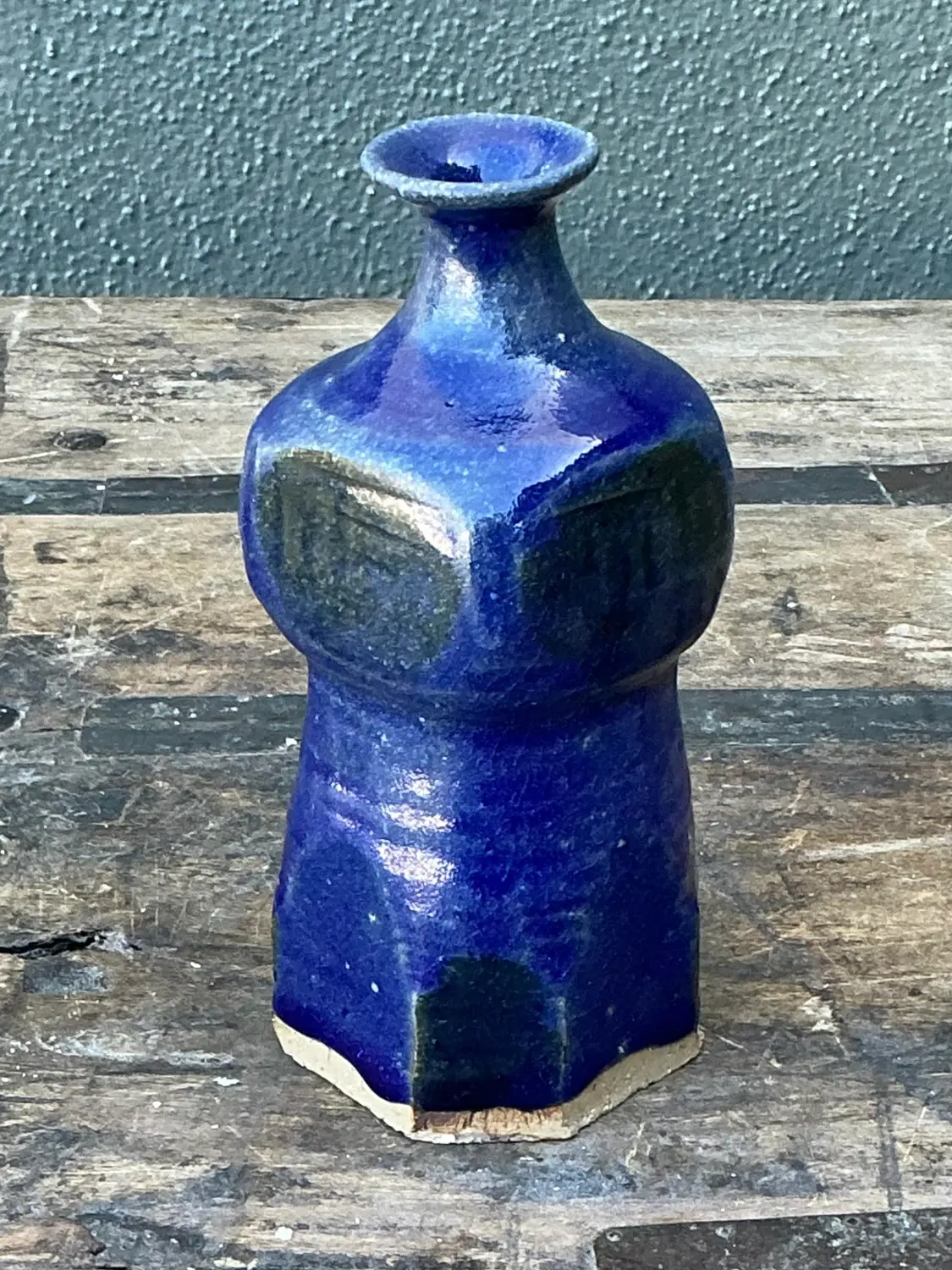 Vintage Original Studio Pottery Vase - Detail view