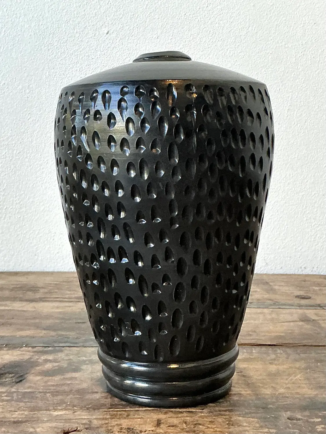 Vintage Original Studio Pottery Vase - Detail view