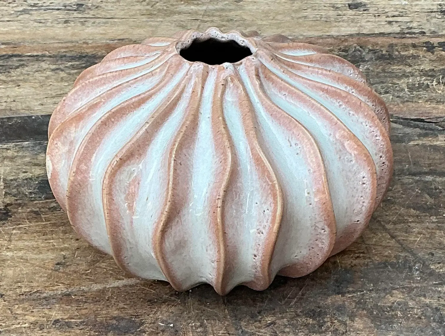 Vintage Original Studio Pottery Vase - Back view