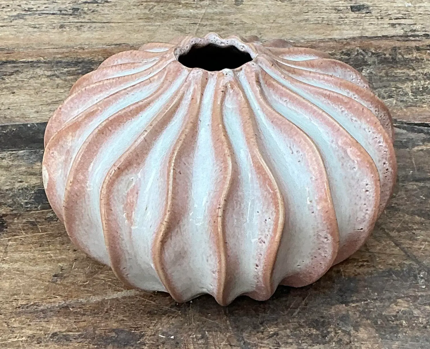 Vintage Original Studio Pottery Vase - Side view