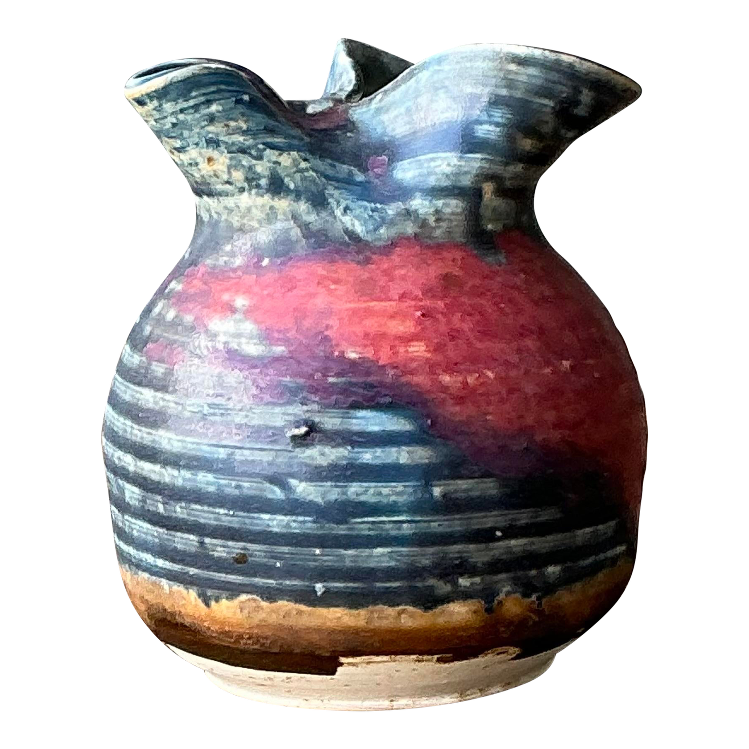 Vintage Original Studio Pottery Vase - Detail view