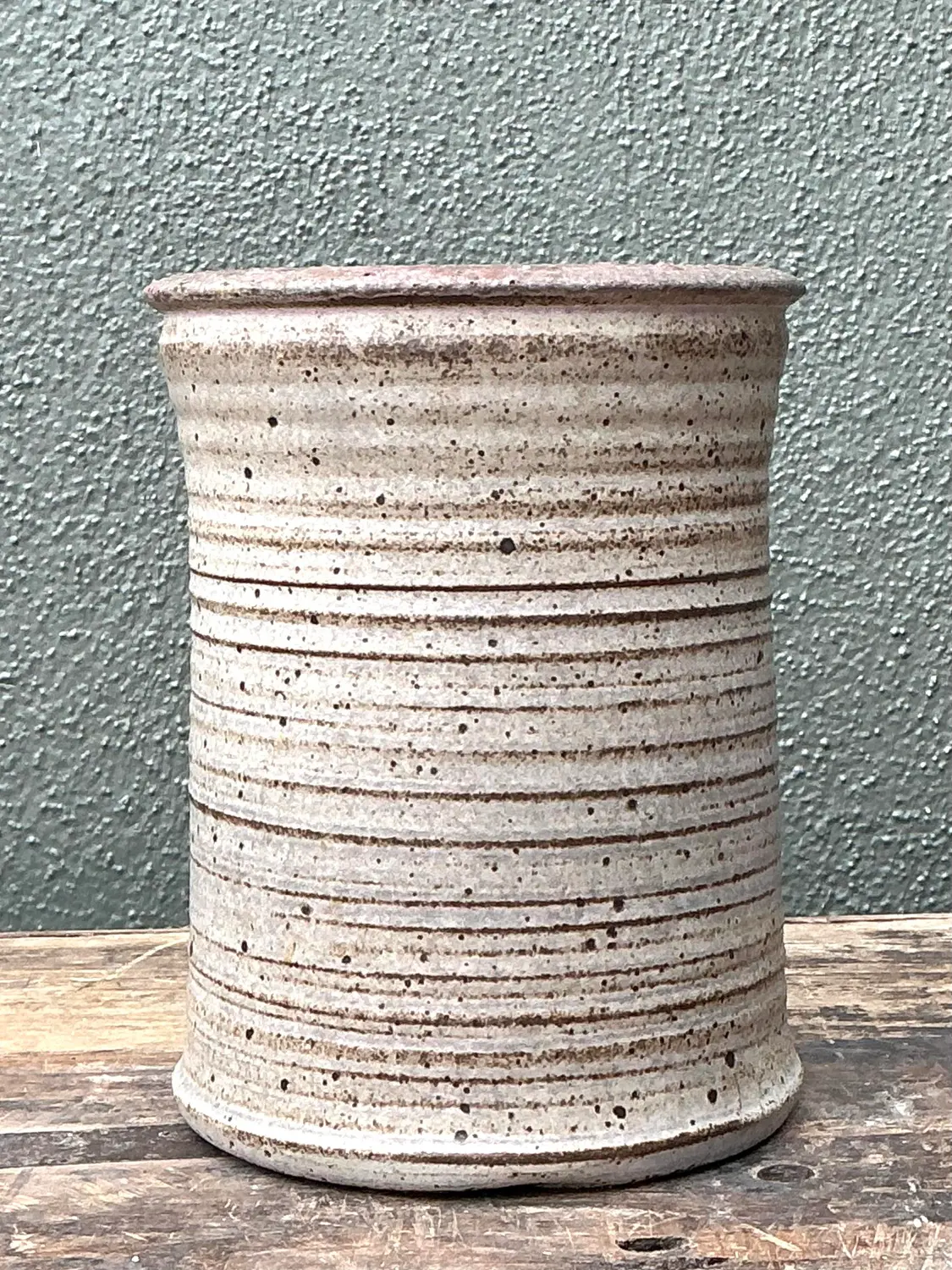 Vintage Original Studio Pottery Vase - Detail view