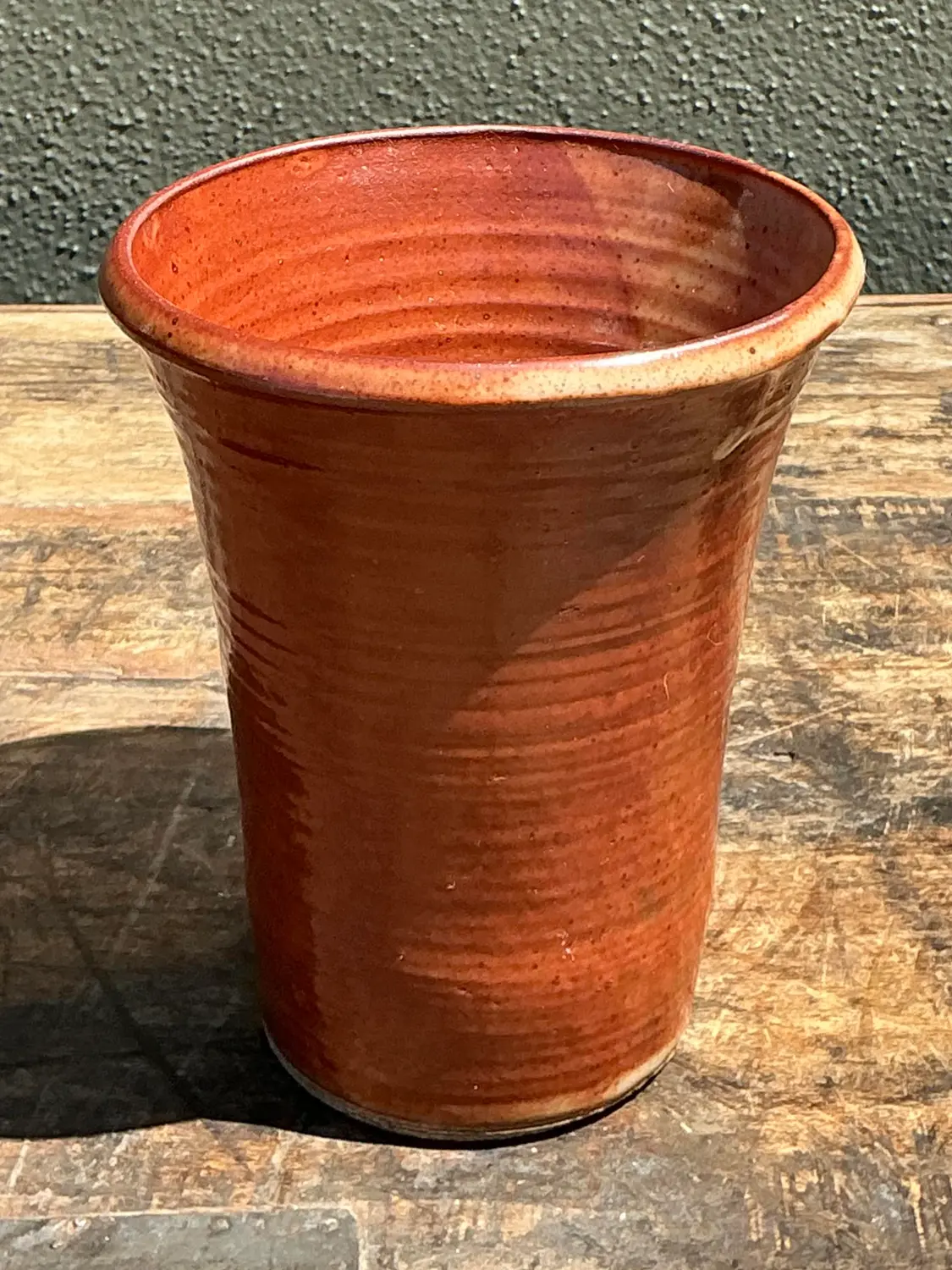 Vintage Original Studio Pottery Vase - Detail view