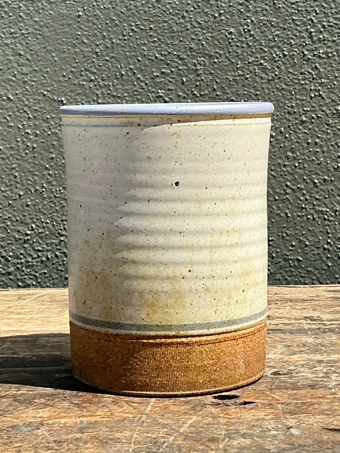 Vintage Original Studio Pottery Vase - Detail view