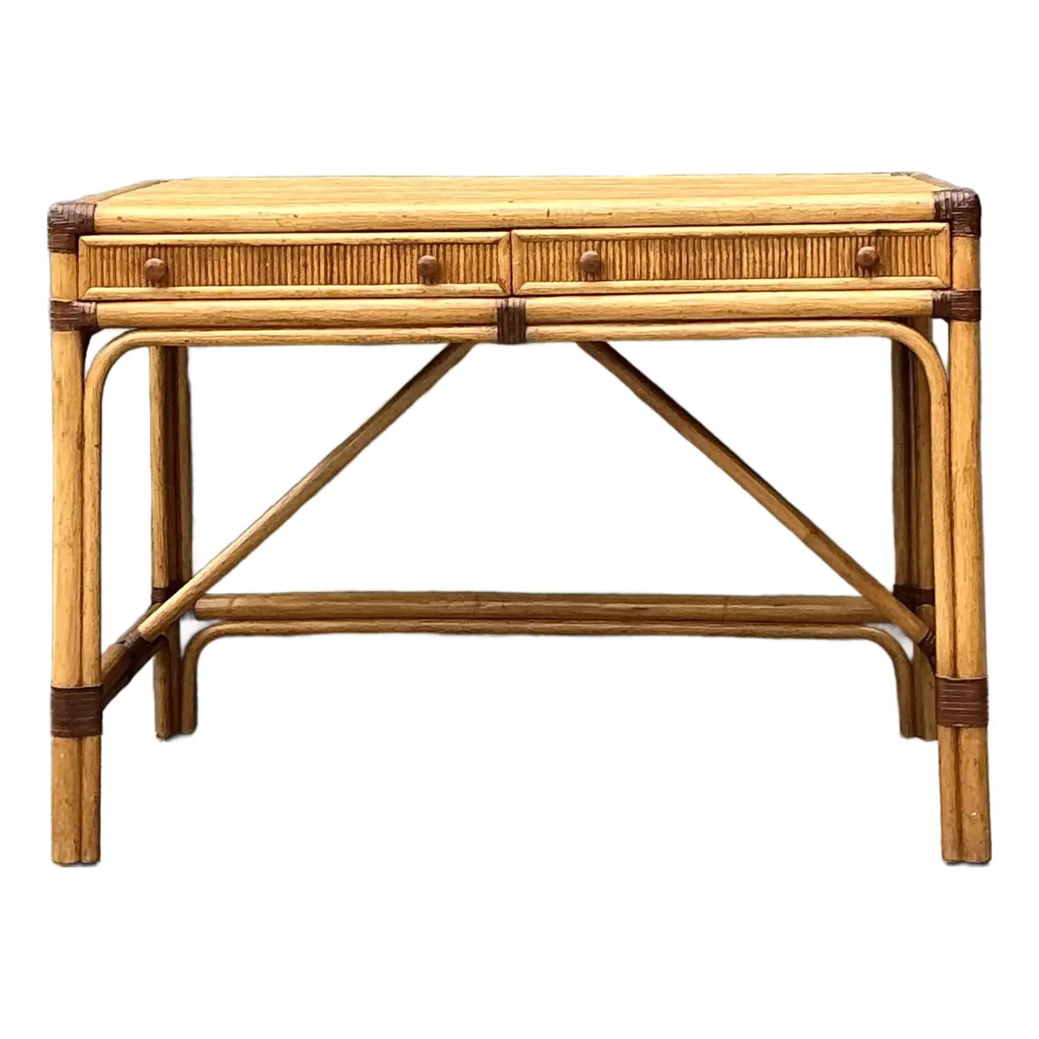 Vintage Pencil Reed Writing Desk