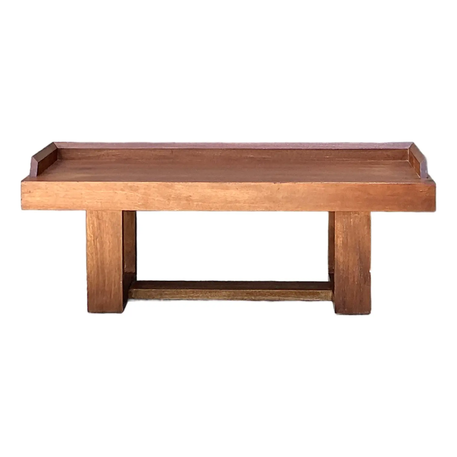 Vintage Plank Wood Coffee Table