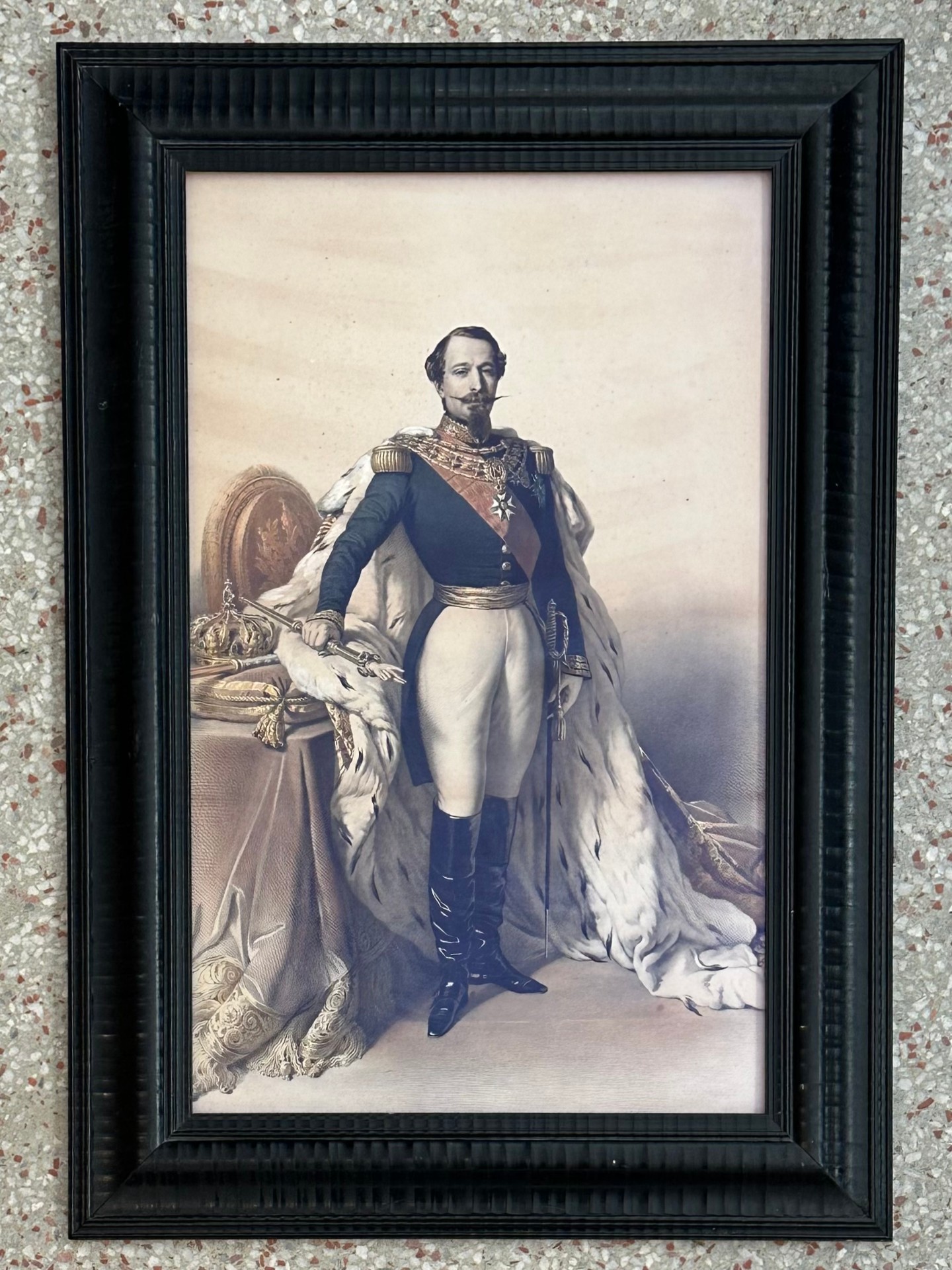 Vintage Portrait of Napoleon - Side view