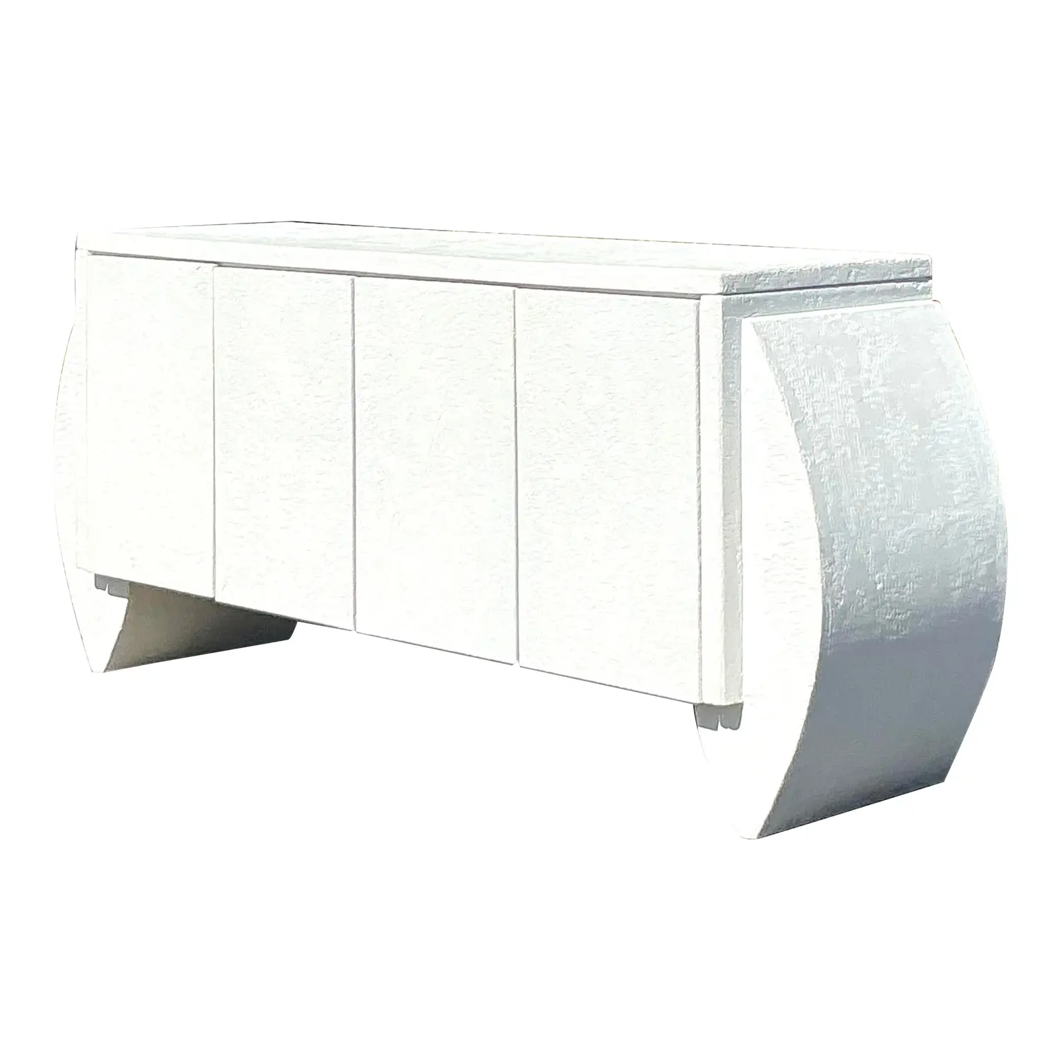 Vintage Postmodern Plaster Credenza