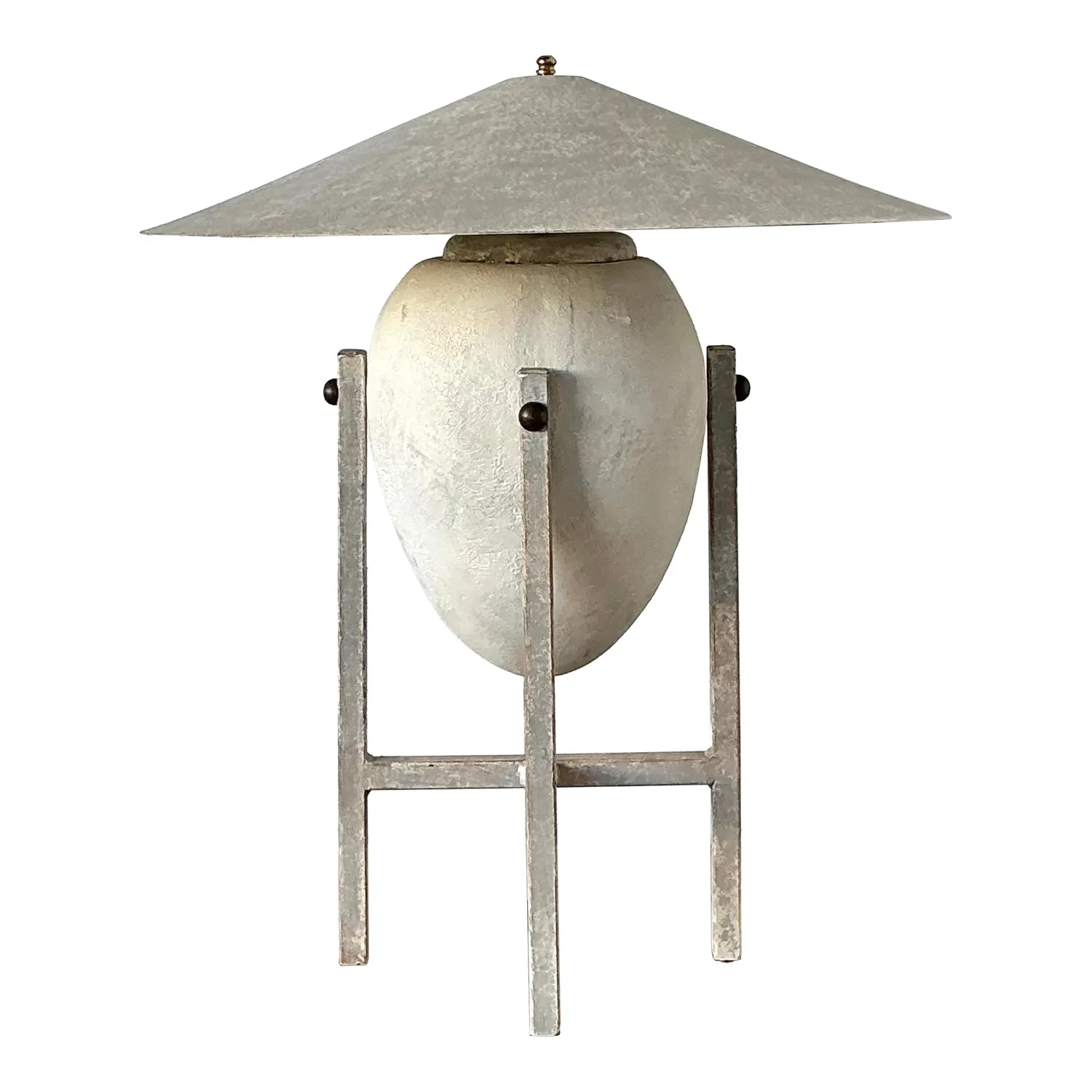 Vintage Postmodern Table Lamp After Max Blumberg