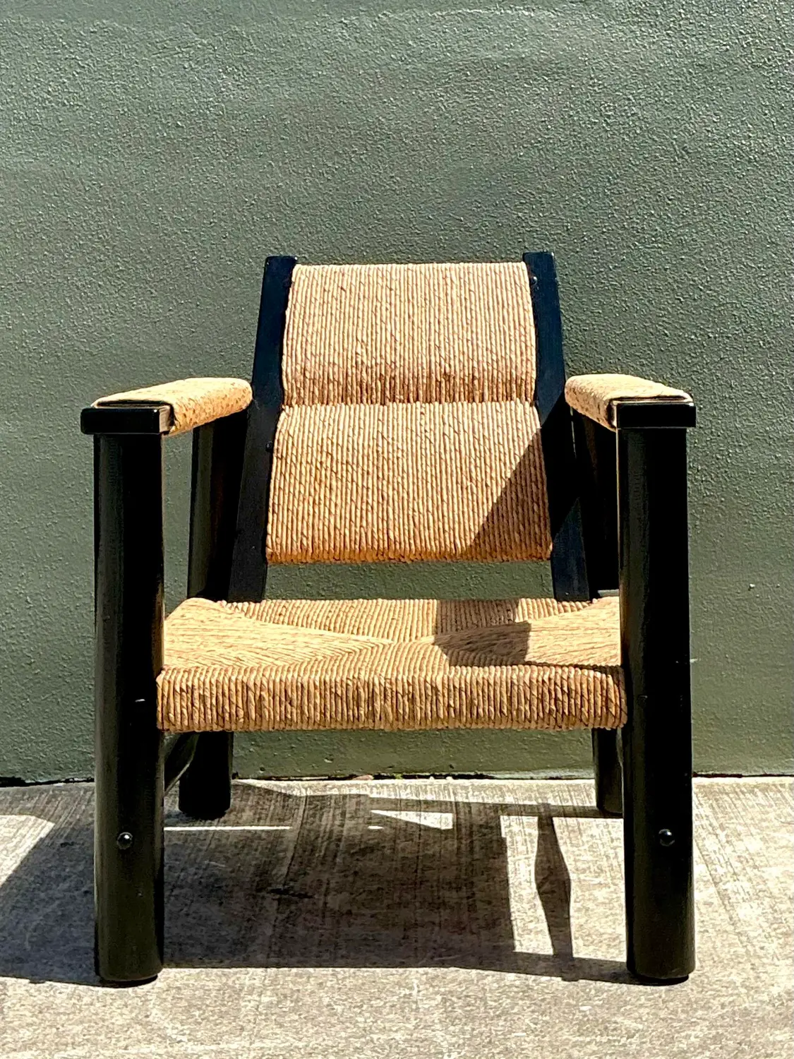 Vintage Ralph Lauren Left Bank Safari Chair - Back view