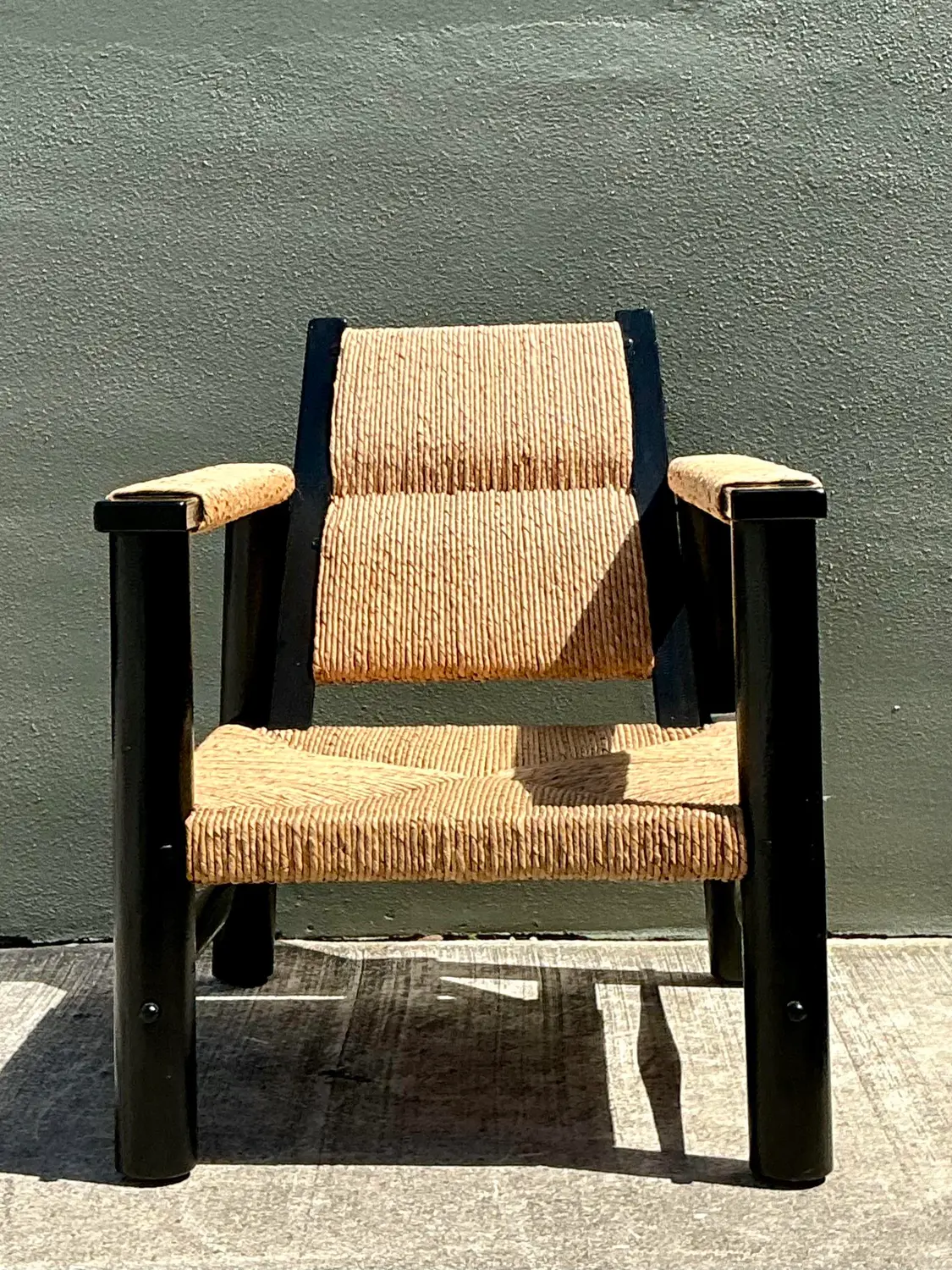 Vintage Ralph Lauren Left Bank Safari Chair - Detail view