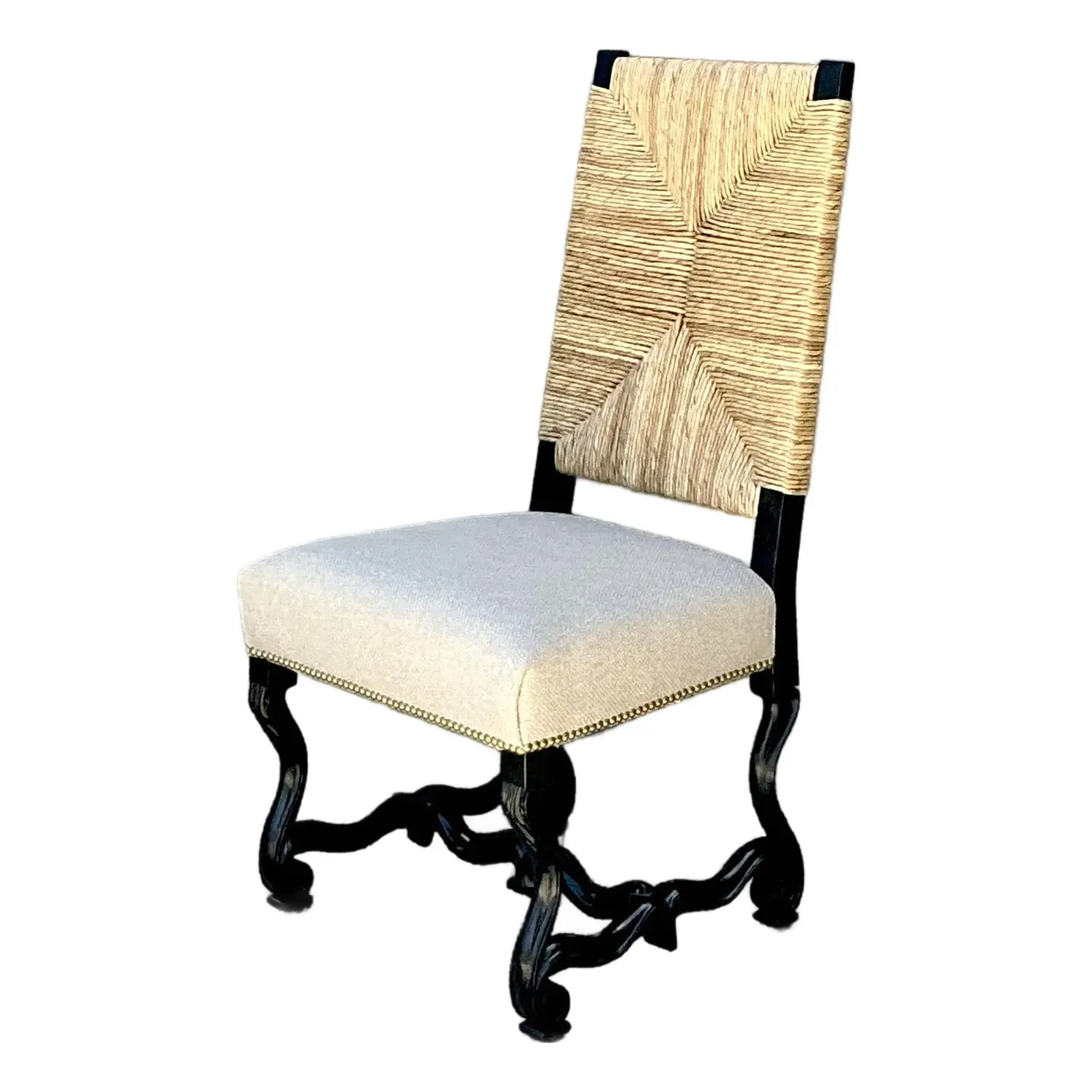 Vintage Ralph Lauren Rush Seat Chair
