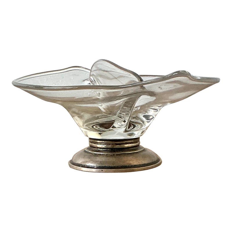 Vintage Regency Art Glass Bowl