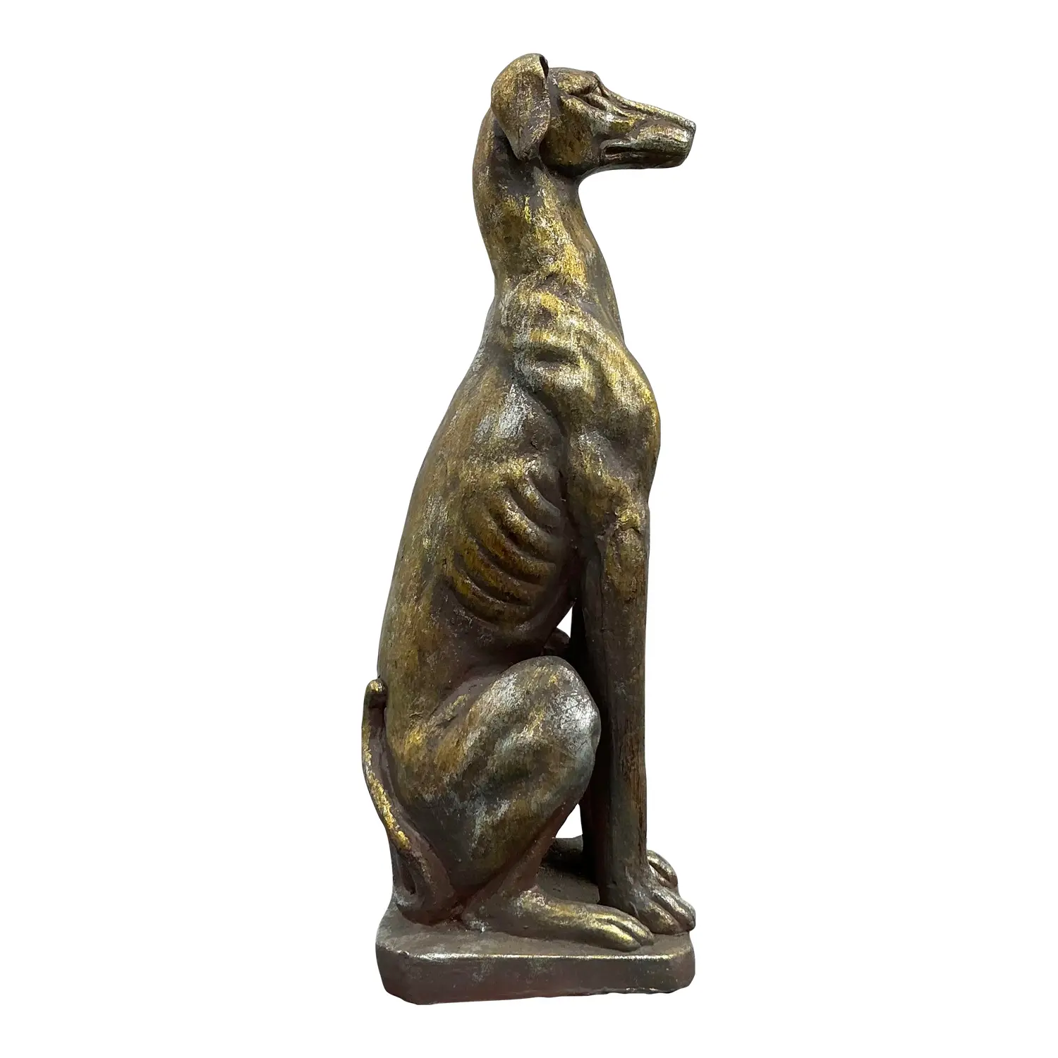 Vintage Regency Gilt Greyhound