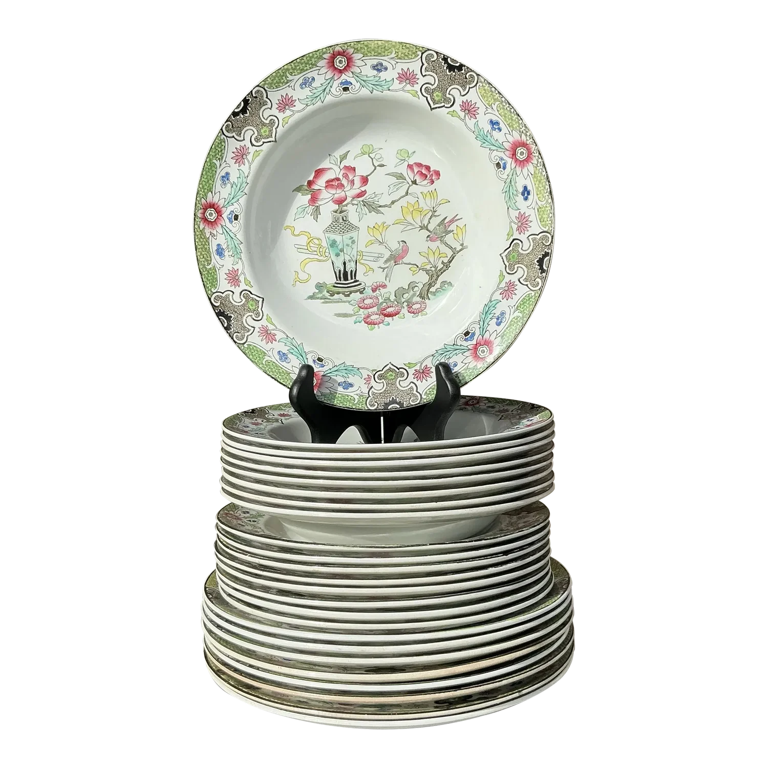 Vintage Regency Masons “Mandarin” English China for 8- 24 Pieces
