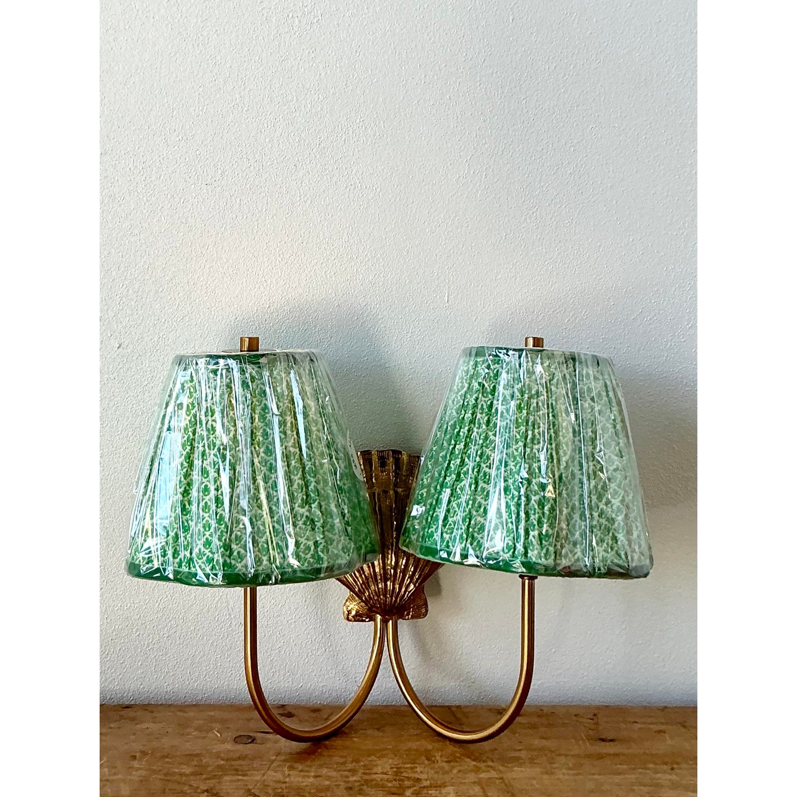 Vintage Regency Mrs Alice “Marina” Rechargeable Light Sconce - Top view
