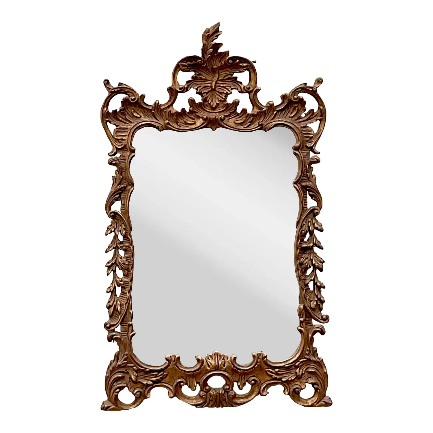 Vintage Regency Rococo Gilt Mirror