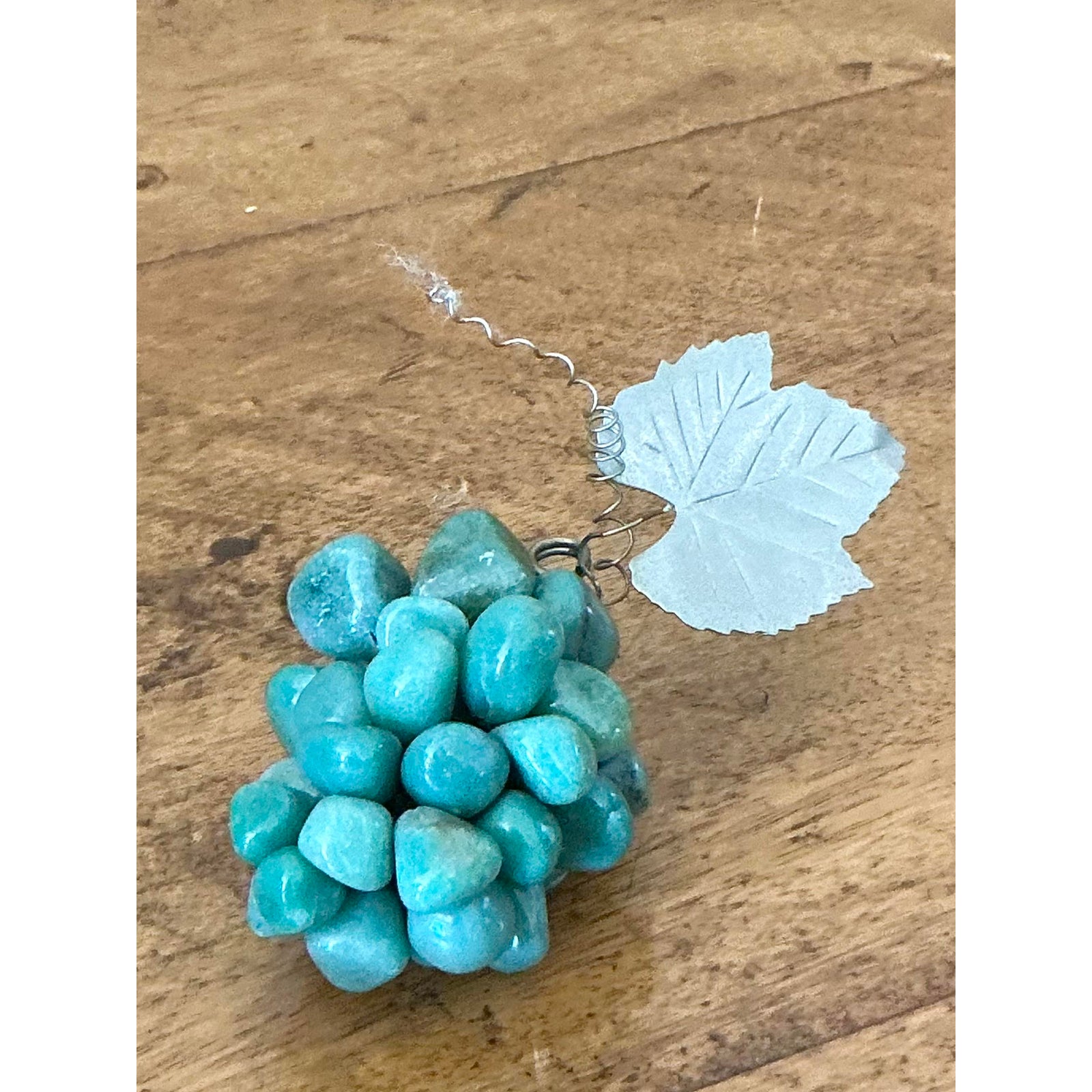 Vintage Regency Semi Precious Grape Cluster - Top view